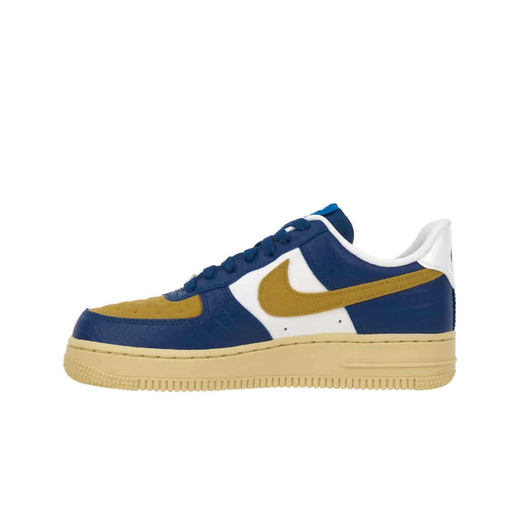 Undefeated x Nike Air Force 1 Low SP Dunk vs AF1 Sneakers Unisex Niebieski Court-Blue Biały DM8462-400