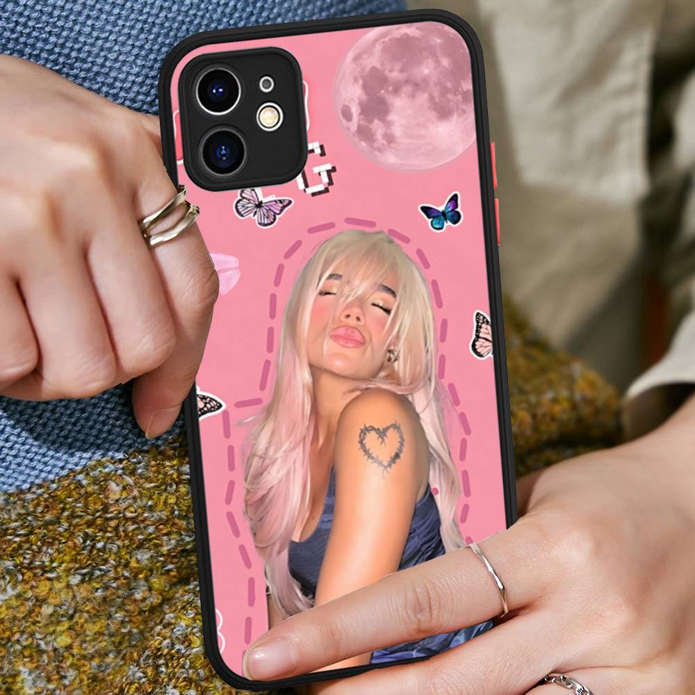 

Singer K-Karol G Phone Case For IPhone 13 12 X XS MAX Pro Max 16 15 11 14 Pro Max Shockproof Matte Cover iphone 12