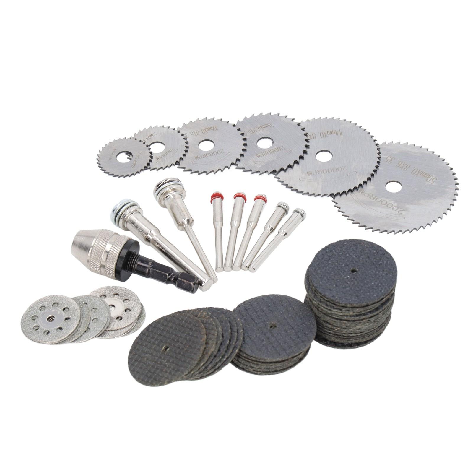 

Набор ротационных отрезных кругов, смоляные отрезные диски, пильные полотна из быстрорежущей стали для дерева, металла, пластика