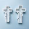 Faith Cross Pendant Car Freshie Silicone Mold Resin Casting Mold for Soap Candy Baking DIY Handmade Candle Decoration