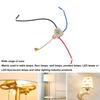 4Pcs Ceiling Fan Light   Replacement Lamp Pull Chain   3 Wire Ceiling Fan Lamp   250V 125V