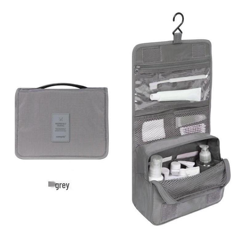 Korean Style Waterproof Hanging Toiletry Bag for Men and Women