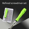 Comprehensive 32 In 1 Magnetic Screwdriver Suitable For Electronics Maintenance Furniture Assembly With Comfortable Grip