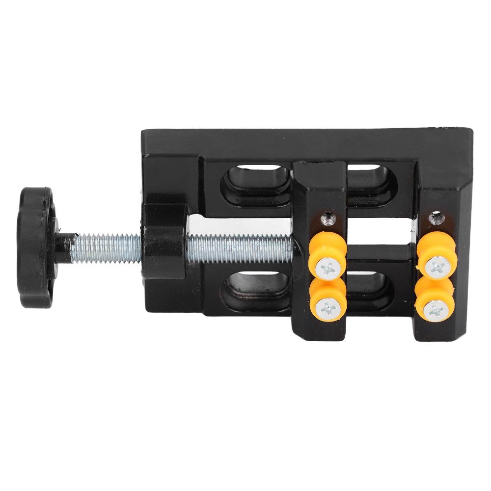 0-1.2 Inch Clamping Range Mini Bench Vise Flat Table Design Small Table Clamp DIY Jewelry Making