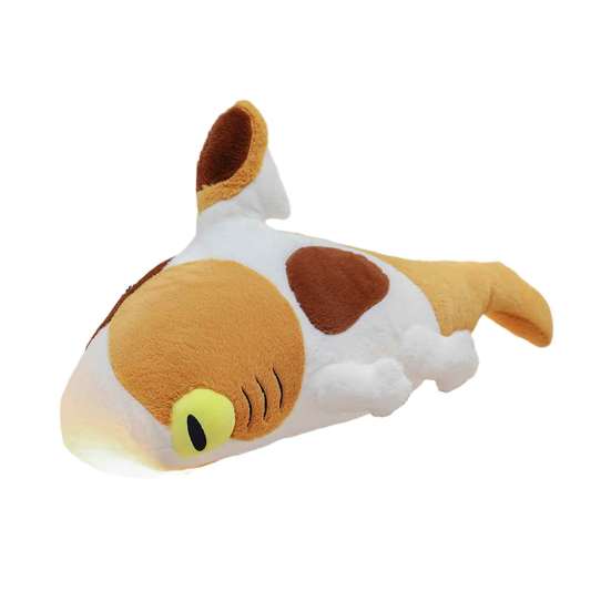 

Акула кошка кукла плюшевая игрушка 70 см акула кошка комбинирует чучело животное многофункциональный сон B