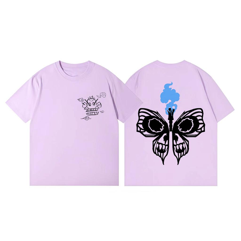 Heißes Spiel Arcane Jinx Merch T-Shirt Sommer High Street Mode Trend Kurzarm-T-Shirts Herren Damen Lässig Locker Baumwoll-T-Shirts