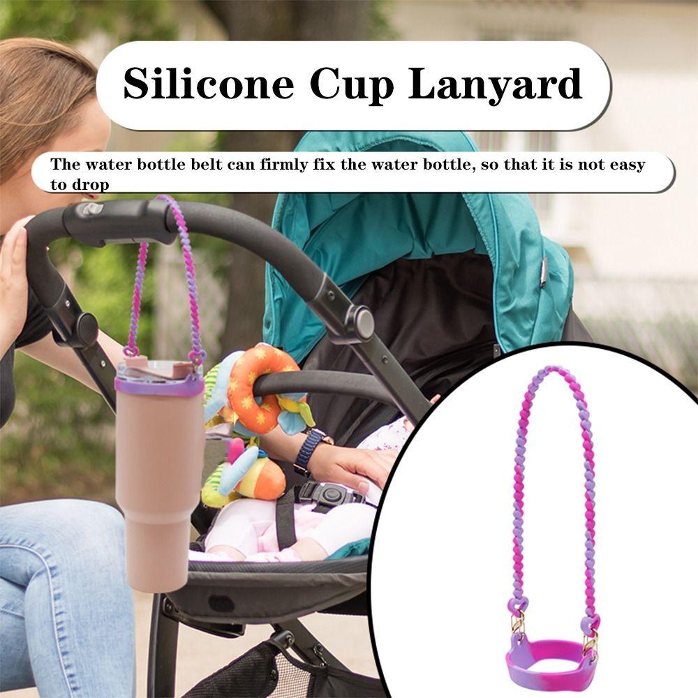 

Anti-slip Water Bottle Handle Water Cup Sling Strap for Stanley Cup Stanley Cup Accessories жовтий