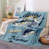 Custom Name Adventure Colty Clam Blanket for Couch & Bed, Plush Cozy Fuzzy Blanket Super Soft & Warm Blankets for Fall and Winter. 0908199