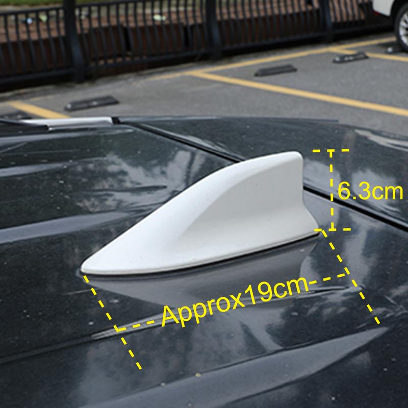 For Toyota RAV4 -2024 Car Accessories ABS Car Shark Fin Style Aerial Antenna Cover, Not For Prime