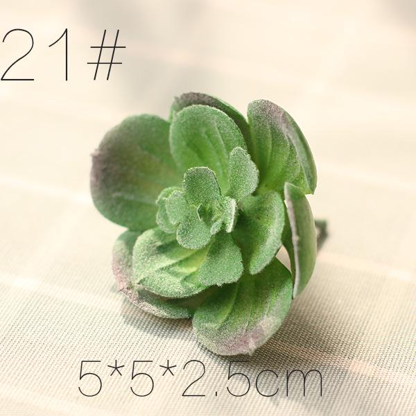Realistic Fake Succulent Plants for Indoor & Outdoor Wall Decor