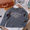 Girls' Slim-Fit Versatile Long-Sleeve T-Shirt for Toddlers and Kids - Spring/Autumn Style