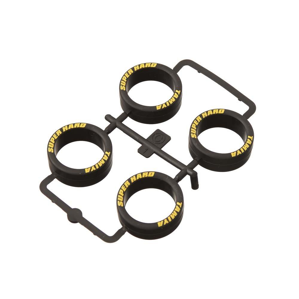 

Mini 4WD Limited Super Hard Low Height Tire (Yellow Print)