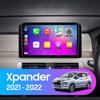 Car Radio Multimedia Video For Mitsubishi Xpander 2021 - 2022  GPS car stereos Android Navigation DVD Player autoradio  2 Din