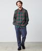 LL Bean Scotch Plaid Flannel Japan Vintage 1000149013 Men's Shirt, Fit, XXL, Tartan, Blue,