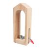 Wood Leather Stitching Clamp Hand Sewing Tool with Metal Tightening Hardware for Desktop Craft Table and Pattern Practice
