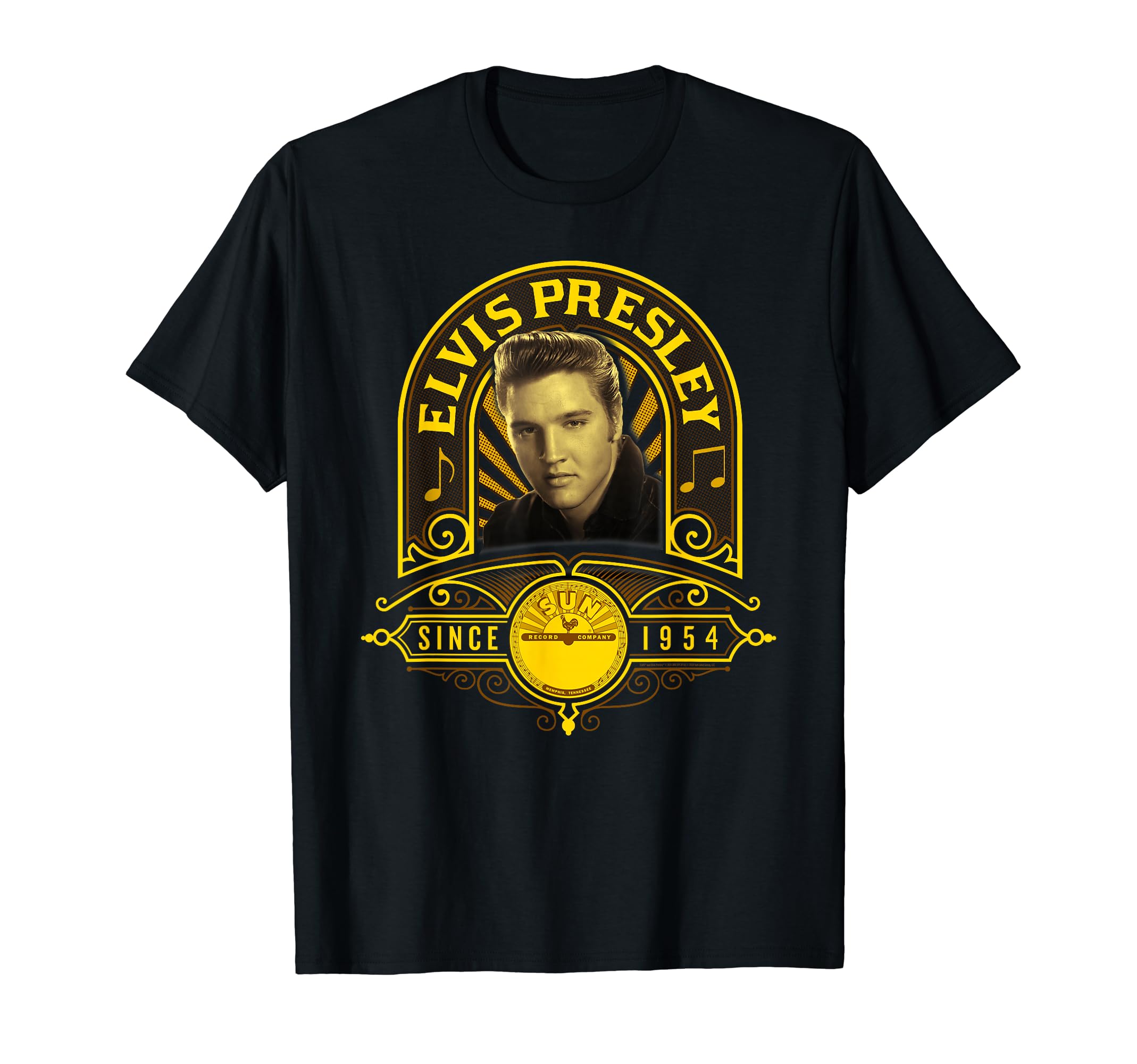 

Sun Records x Elvis Presley Since 1954 Golden Flame T-Shirt