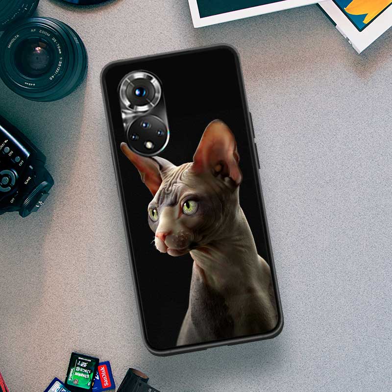 Lavaza Sphynx Sphinx Katze Telefon Fall Für Huawei P Smart 2021 Y5 Y6 Y7 Y9 Ehre 50 20 Pro 10 10I 9 9X Y9S 8 8A 8X 8S 7S Abdeckung