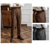 Herren Italienische Neapolitanische High-Waist Gerade Hose: Britischer Retro-Stil für Frühling & Herbst