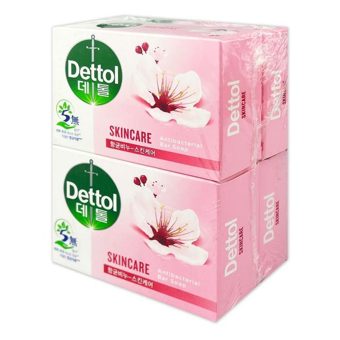 

[JHMM41S3_51JF] Dettol Soap Skincare 100g 4P-O (29174277)