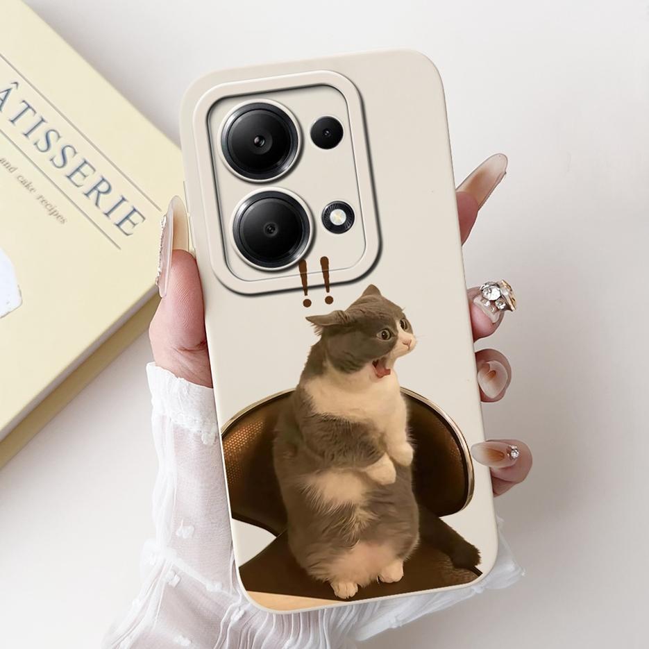 For Xiaomi Redmi Note 13 4G Case Note13 Pro Cute Fashion Candy Painted Cover Soft TPU Phone Case For Redmi Note 13 Pro Plus Bags