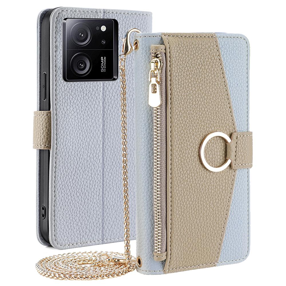 For Xiaomi Redmi K60 Ultra/13T/13T Pro Case PU Leather Flip Makeup Mirror Cell Phone Cover