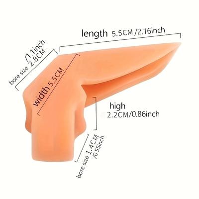 1 Paire Séparateur d'orteils en silicone et Correcteur d'orteil marteau Soin des orteils qui se chevauchent pour des orteils alignés