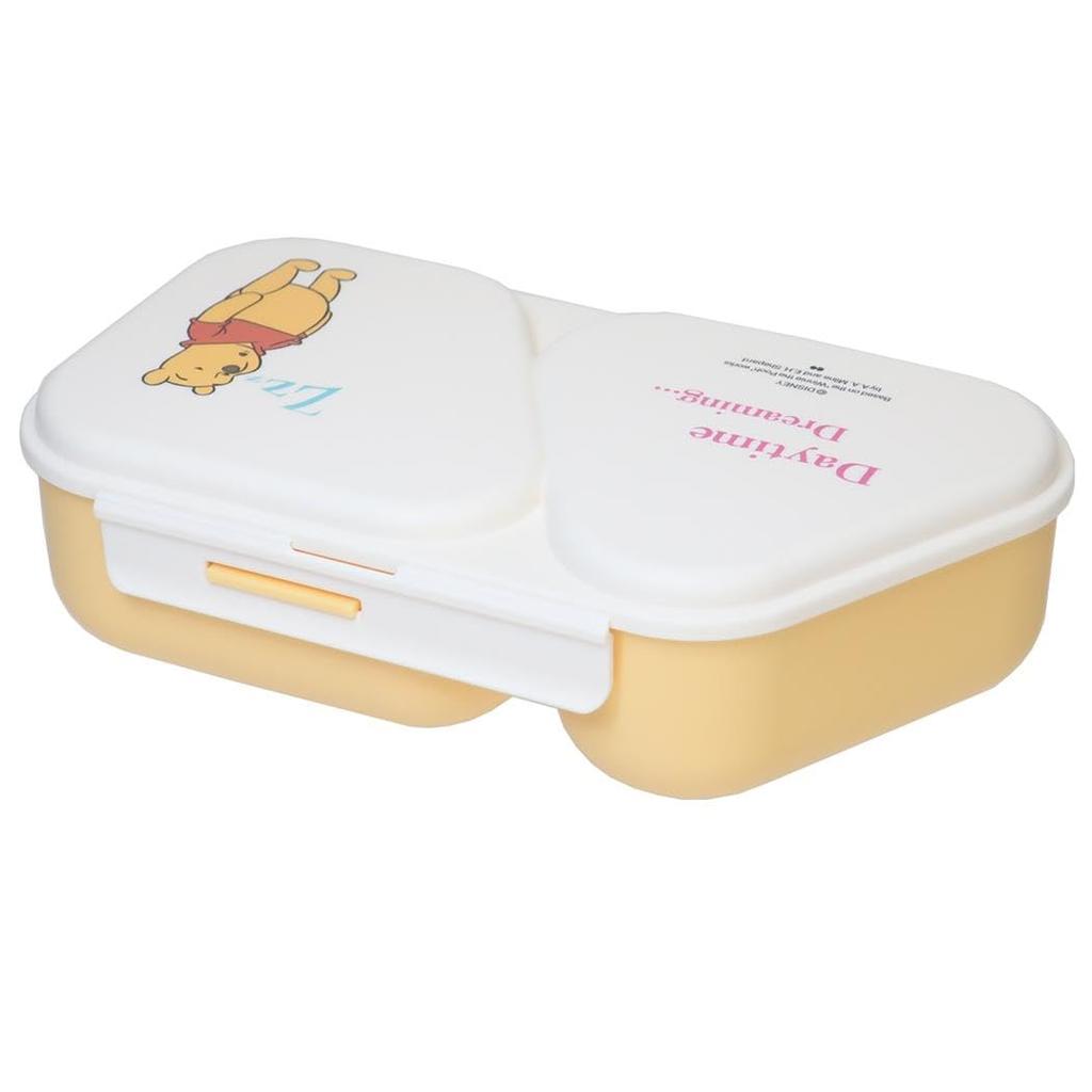 Onishi Ken Seihan Disney Onigiri Lunch POOH FUNNY 180 x 99 x 52 mm 215 250 Case, FACES, 2, (h) (465 ml), Left ml, Right ml, DIL-1212