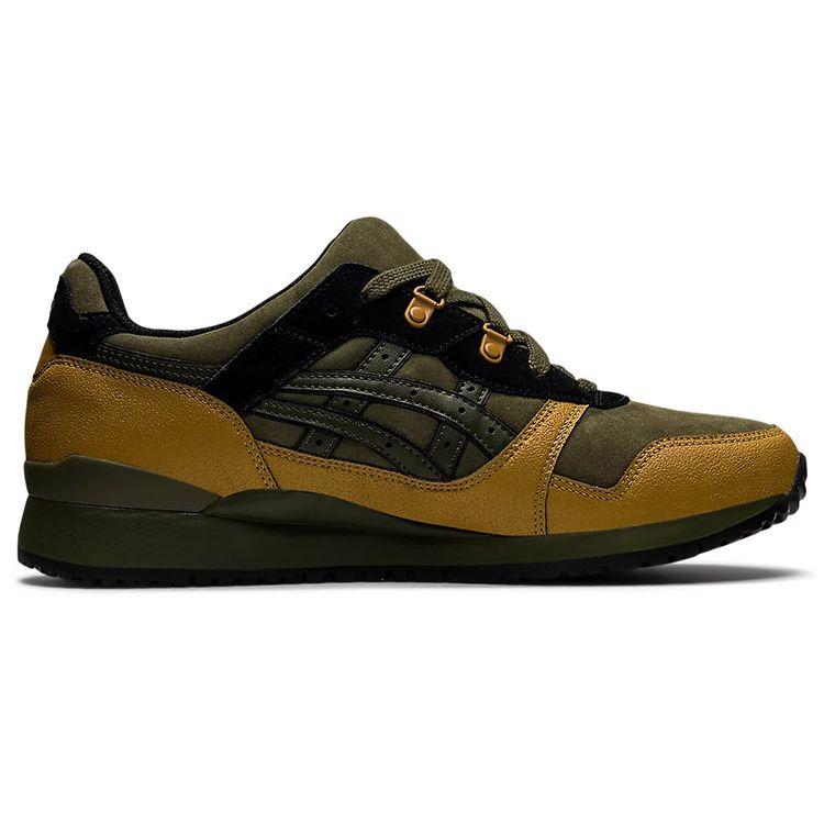 Asics Sneakers Uomo Gel Lyte 3 Olive Tan Presidio Tela Verde Oliva 1203A187-302