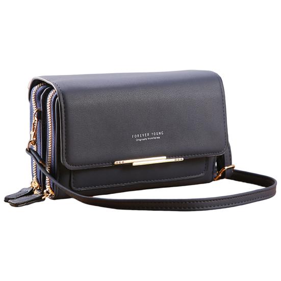 

Женский клатч с регулируемым ремешком, водонепроницаемый держатель для карт темно-синий