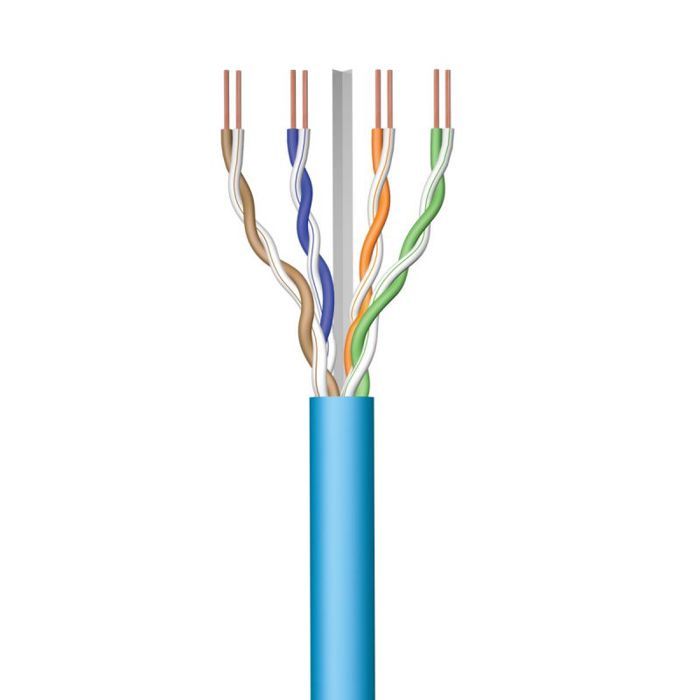 Câble Réseau - Ewent - Cat.6A U/UTP - 305 Mètres - RJ45 - LSZH