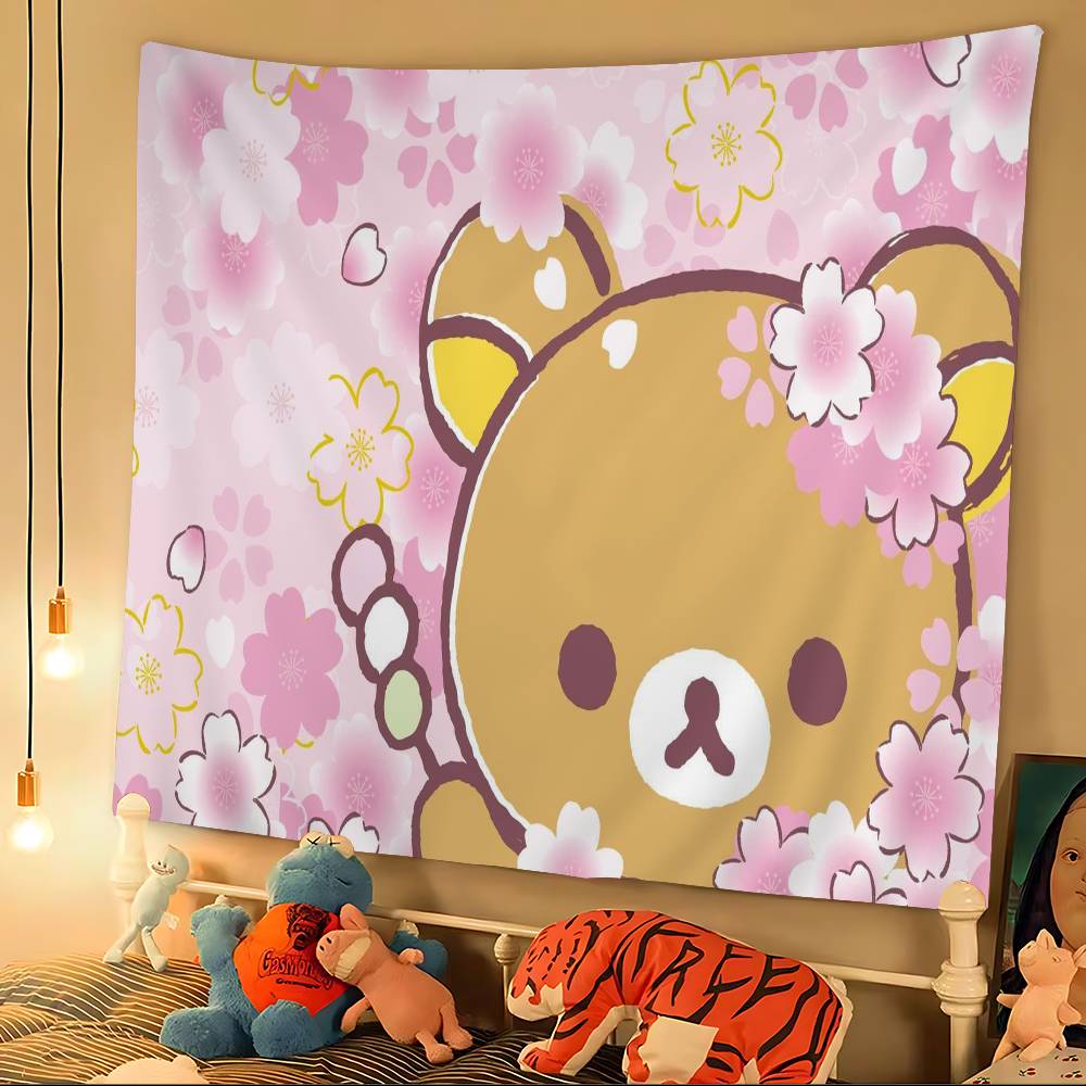 

Популярний Милий Персонаж Мультфільму R-Rilakkuma Гобелен Мистецтво Наукова Фантастика Кімната Домашній Декор Мистецтво Домашній Декор 50x70 cm