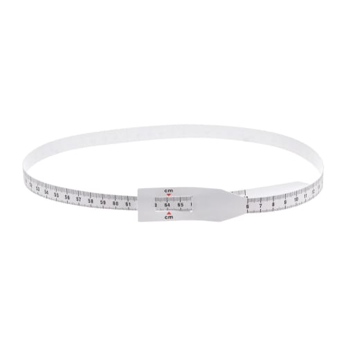 uxcell Head Circumference Measuring Tape, 70cm, Plastic, for Measuring Children's Head and Arm Circumference, White