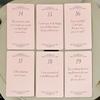 10.3*6cm Soulmate Love Message Oracle Deck 56 Heartfelt Romance Cards for Twin Flame Readings Elegant Pink Oracle Cards