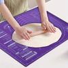 Silicone Pad Baking Mat Sheet Kneading Dough Mat For Kitchen Rolling Dough Pizza Large Dough Non-Stick Maker Holder