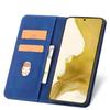 Hurtel Samsung Galaxy S22+ Blue Wallet Case