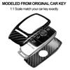 Carbon Fiber Key Cover Case Shell for Mercedes-Benz AMG A220 CLS Class E-Class E63S GLE 350 4Matic S-Class Remote Accessories