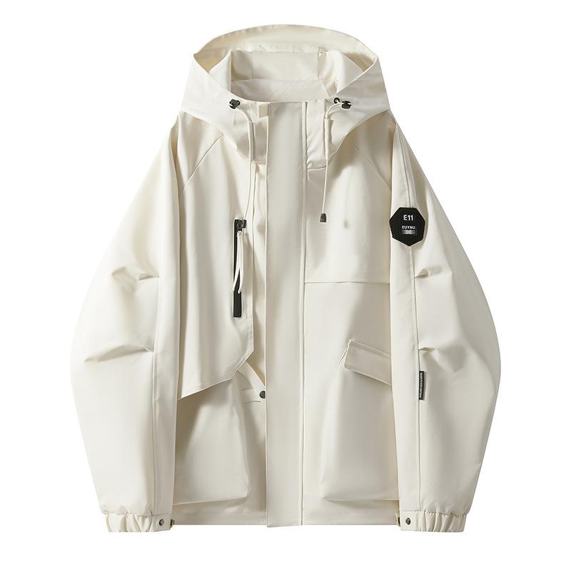 Outdoor Workwear Style Jacket Jacket for Men and Women Hooded Versatile Mountain Casual Jacket