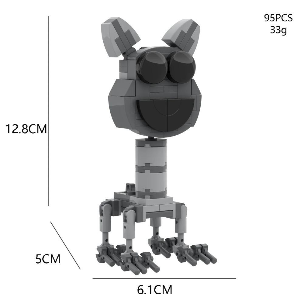 Zoonomaly Zoo Blocks Figure Toy Zoonomaly Block Set Horror Game Figure Zoonomaly Brick Guard Cat Koala Monster Animals Building