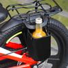 Portable silicone drink holder, fits bikes and trolleys, also serves as cup storage for bathroom scenarios