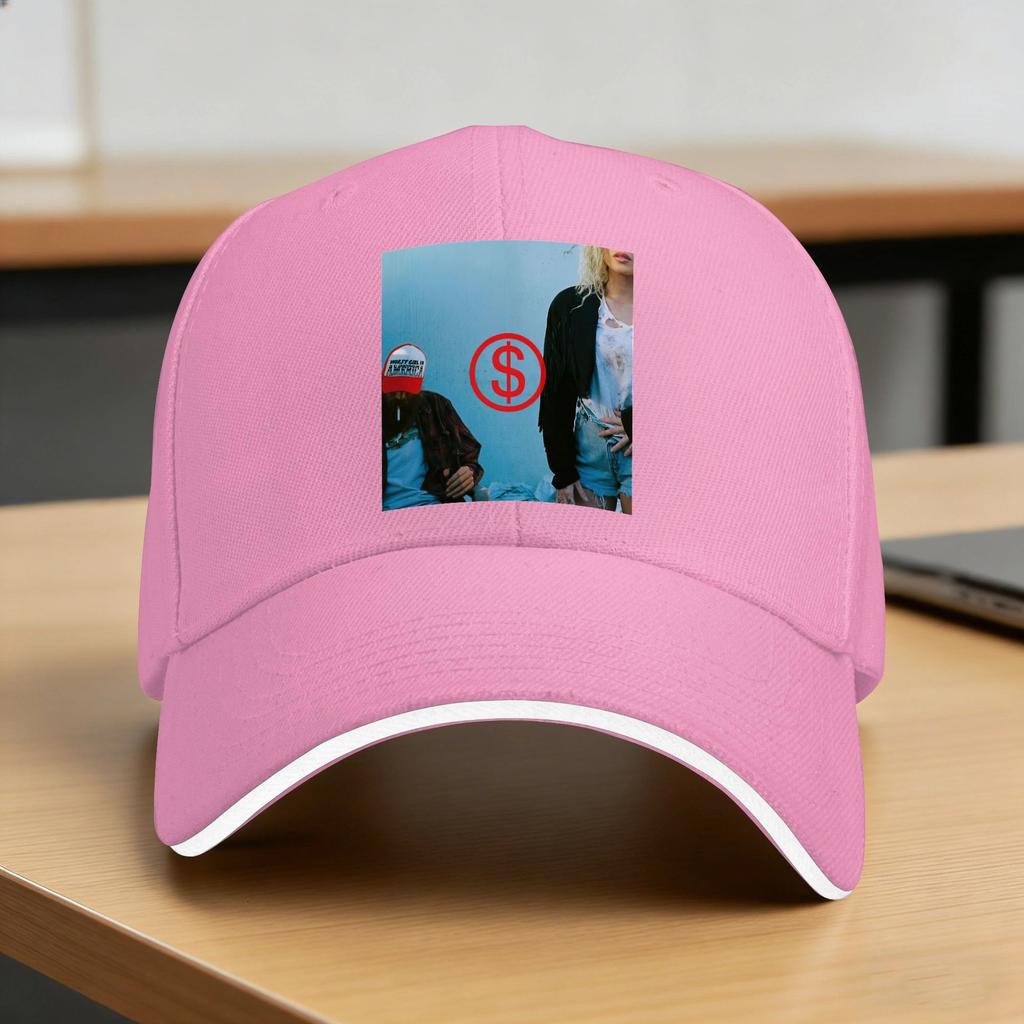 Worst Girl in America Slayyyter Sun Baseball Cap Summer Couple Women Design Hip Hop Hat Wholesale Casual Kpop Rock Snapback Cap