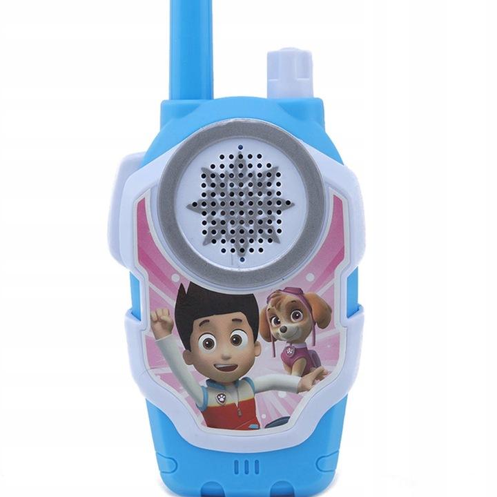 Psi Patrol Walkie Talkie 2 Krótkofalówki Dwie Słuchawki Do Zabawy Słuchawka
