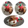 Cloth Dog Snowman Cap Adjustable Strap Pet Xmas Cap Puppy Cap Christmas Dog Hat  Cosplay Party