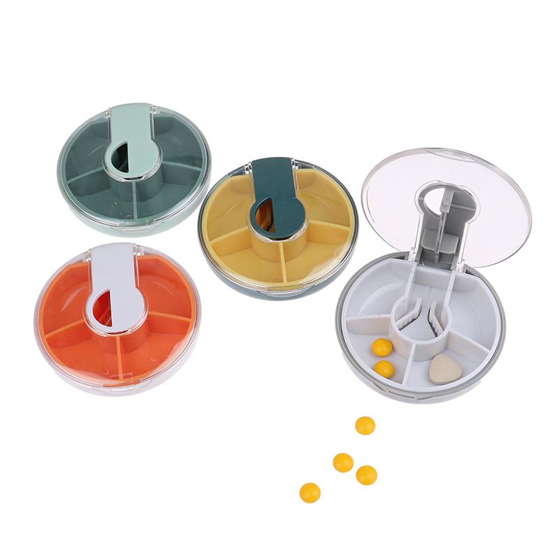 1Pcs Portable Mini Pill Cutter Splitter Divide Storage Case Medicine Cut Compartment Box Holder Pill Splitters