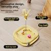 Creative Pet Puzzle Track Toy Bell Maze Box Cat Exercise Toy Kitten Track Ball Toy  Cat Supplies