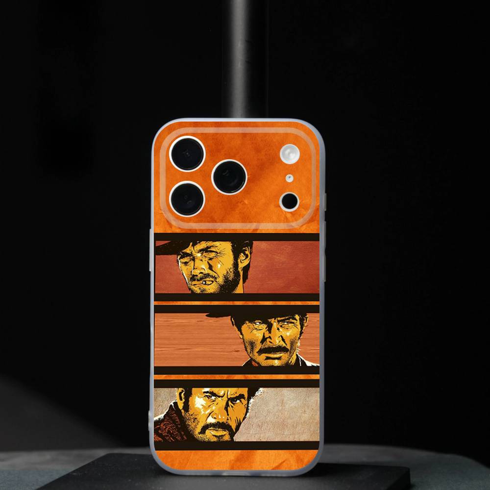 Clint EastwoodS Cowboy Art For iPhone 17,16,15,14,13,12,11,Pro,Max,Plus,Mini,SE4,E Magnetic For Magsafe Wireless Phone Case