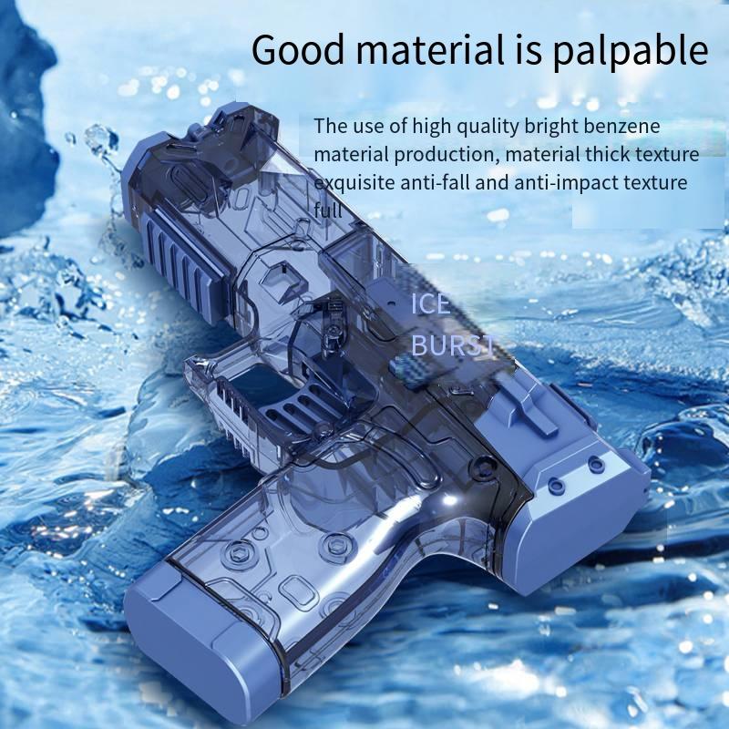 

Summer Must-Have Desert Eagle Water Gun | Ice Blast Continuous Shooting Toy for Pool & Outdoor Battle синий