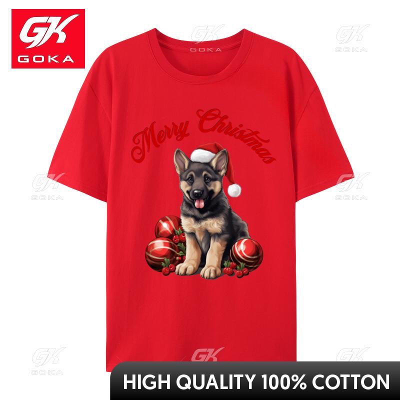 Christmas GerUnisex Shepherd TShirt Premium Cotton Oversized Unisex Tee Shirts Ordinary Luxury Sweatshirts Unisex ONeck Clothes