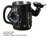 Novelty Coffee Mug for Men Creative Biker Jacket Design 200ml Resin Cup Unique Gift for Coffee Lovers Tea Lovers Birthday Holiday Present