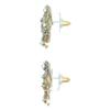 CHANEL 14P Gold Plated Pearl CC Logos Earring earring goldUsed