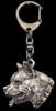 American Staffordshire Terrier, Amstaff I - Silver-plated Key Ring with a Dog In a Gift Box, Handbag Decoration, Backpack Pendant by Art-Dog Brand